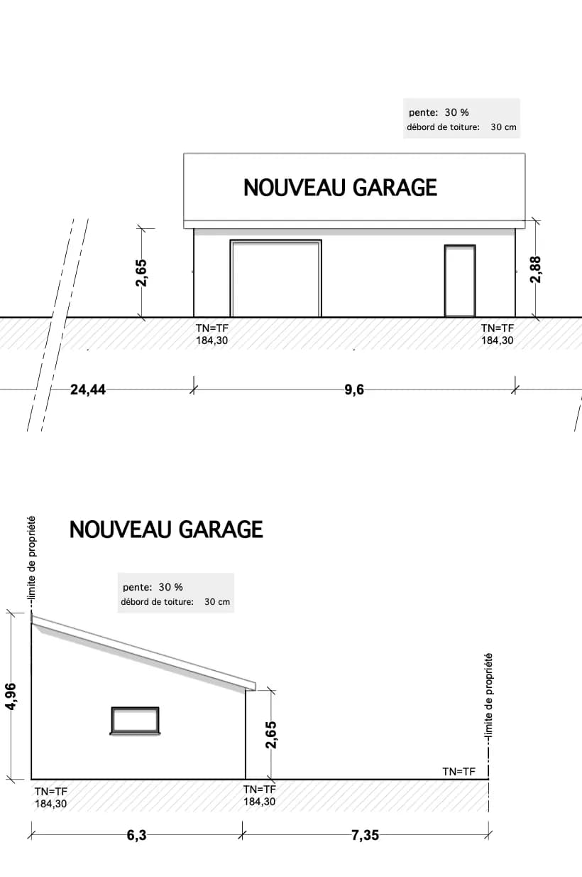 Annexe et aménagement extérieur